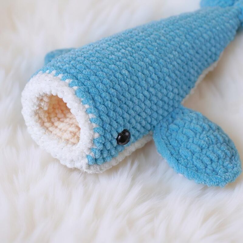 Snappy Whale Amigurumi Crochet Pattern - Adorable DIY Stuffed Animal Toy - Instant Download PDF - Image 5