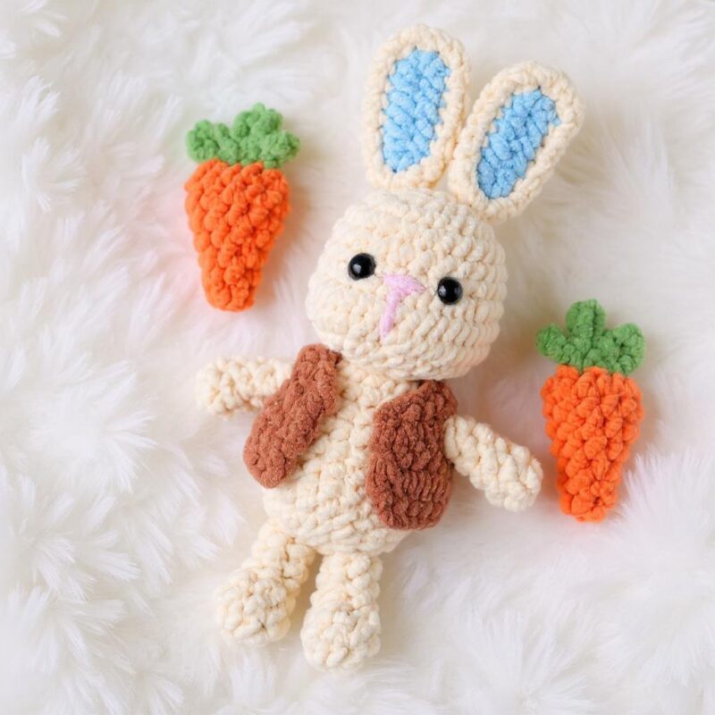 Cradle Bunnies Amigurumi Crochet Pattern Bundle - Adorable DIY Stuffed Animal Toy - Instant Download PDF - Image 2