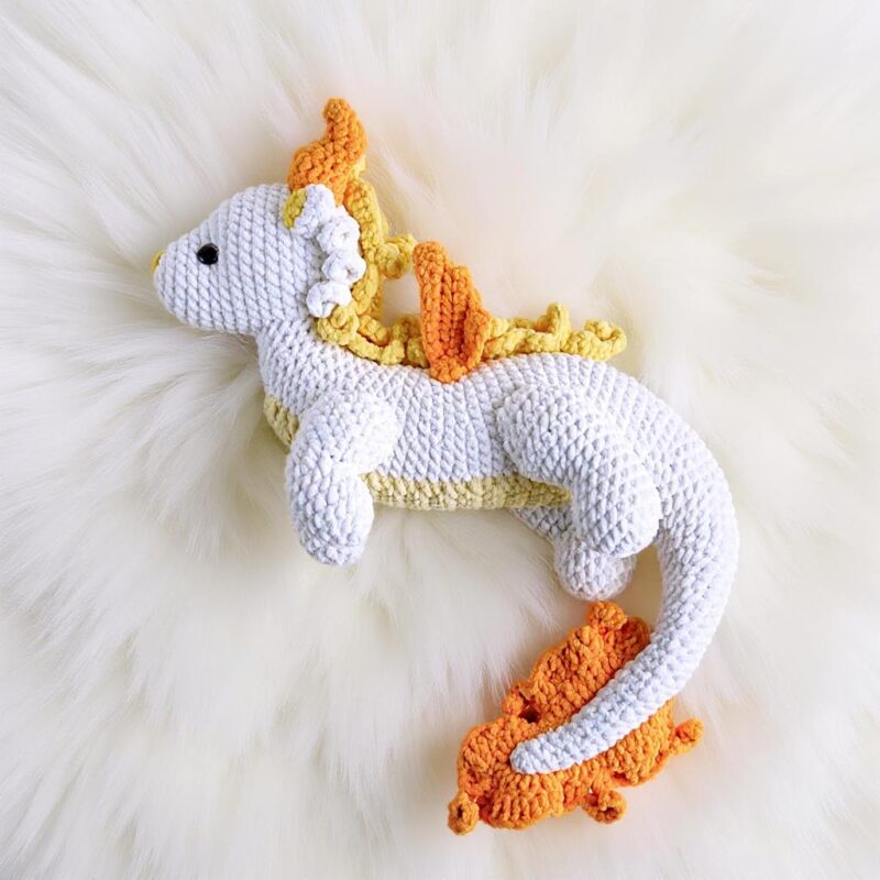 Solaris Dragons Amigurumi Crochet Pattern Bundle - Mythical DIY Stuffed Animal Toys - Instant Download PDF - Image 5