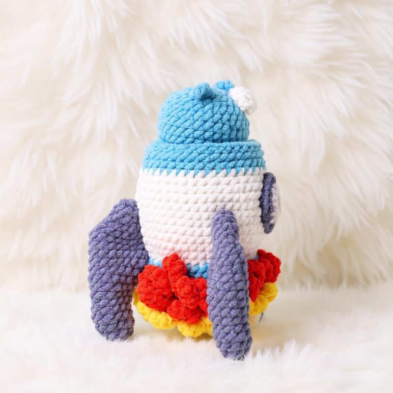 Spaceship Amigurumi Crochet Pattern - Adorable DIY Stuffed Toy - Instant Download PDF - Image 3