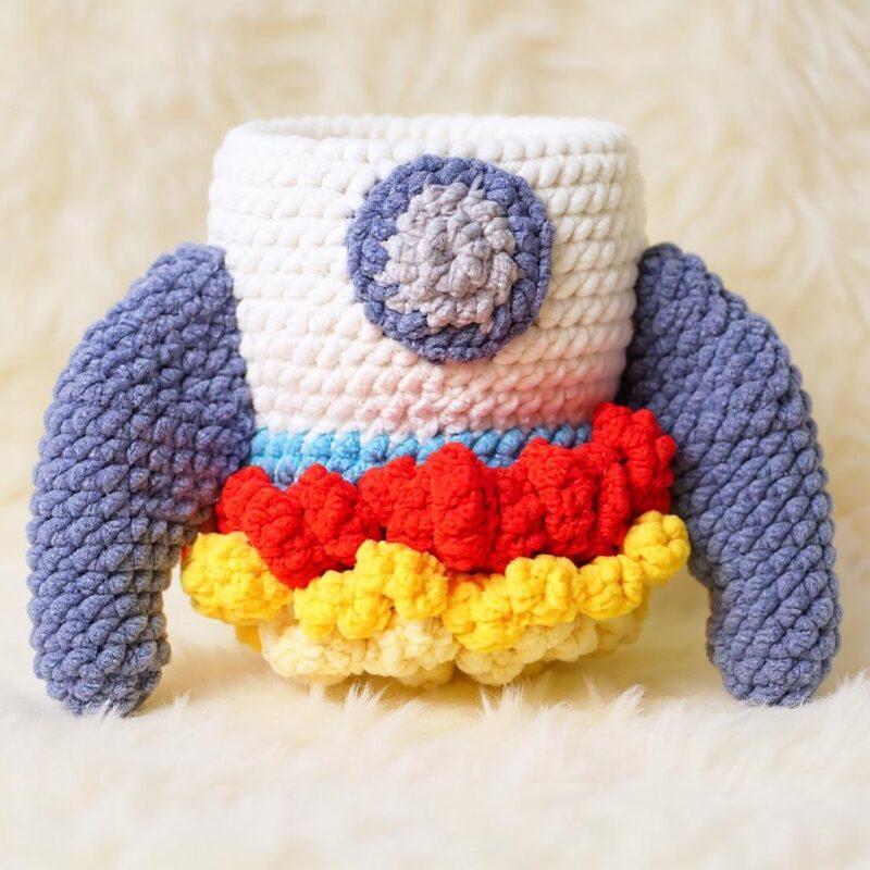 Spaceship Amigurumi Crochet Pattern - Adorable DIY Stuffed Toy - Instant Download PDF - Image 5