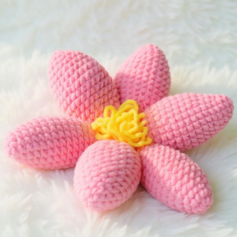 Spring Bouquet Amigurumi Crochet Pattern - Charming DIY Flower Decor - Instant Download PDF - Image 7