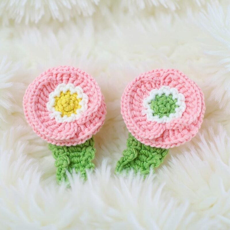 Spring Flower Bouquet Amigurumi Crochet Pattern - Whimsical DIY Handmade Flowers - Instant Download PDF - Image 5