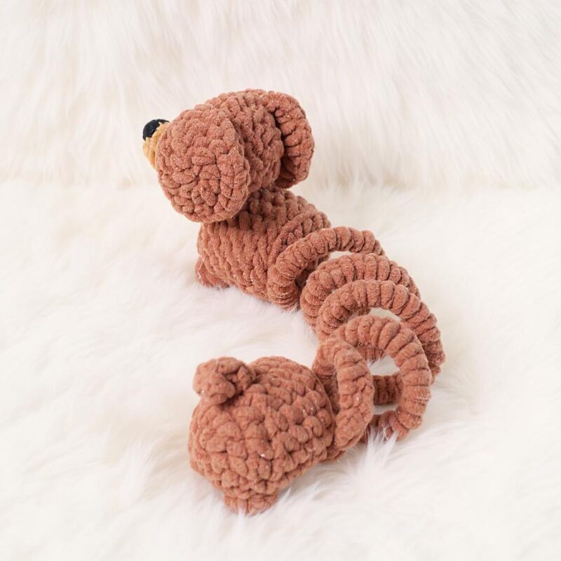 Springy Pup Amigurumi Crochet Pattern - Adorable DIY Stuffed Animal Toy - Instant Download PDF - Image 4