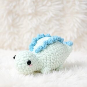 Stegosaurus Amigurumi Crochet Pattern - No-Sew - DIY Stuffed Animal Toy - Instant Download PDF
