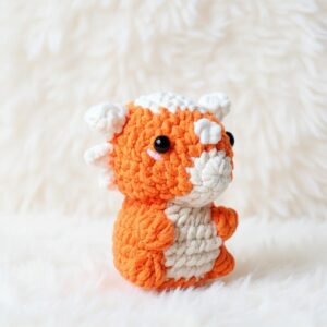 Stygimoloch Dinosaur Amigurumi Crochet Pattern - Adorable DIY Stuffed Animal Toy - Instant Download PDF