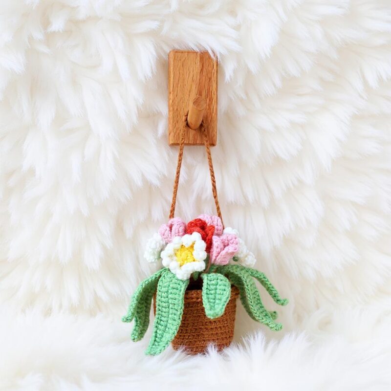 Sunbeam Dance Basket Crochet Pattern - Charming DIY Home Decor - Instant Download PDF