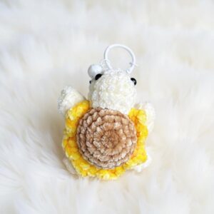 Sunflower Turtle Amigurumi Crochet Pattern - Adorable DIY Stuffed Animal Toy - Instant Download PDF