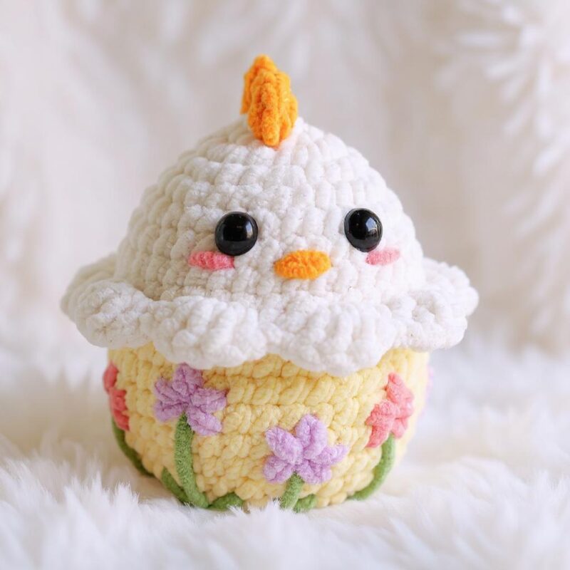 Chick in Egg Amigurumi Crochet Pattern - Adorable DIY Stuffed Animal Toy - Instant Download PDF - Image 2