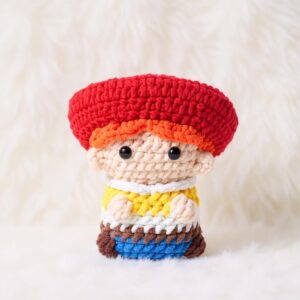 Cowgirl Doll Amigurumi Crochet Pattern - Adorable DIY Stuffed Toy - Instant Download PDF