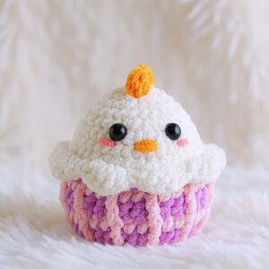 Hatching Chick Amigurumi Crochet Pattern - Adorable DIY Stuffed Animal Toy - Instant Download PDF