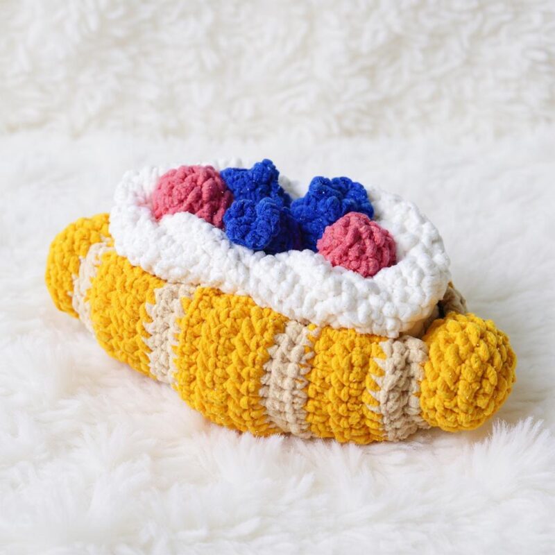 Sweet Brunch Amigurumi Crochet Pattern Bundle - Adorable DIY Play Food Set - Instant Download PDF - Image 4