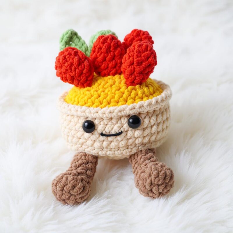 Sweet Brunch Amigurumi Crochet Pattern Bundle - Adorable DIY Play Food Set - Instant Download PDF - Image 5