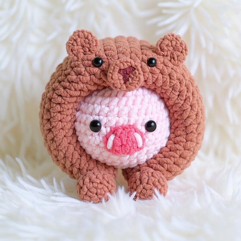 Sweet Roll Critters Amigurumi Crochet Pattern Bundle - Adorable DIY Stuffed Animal Toys - Instant Download PDF - Image 3