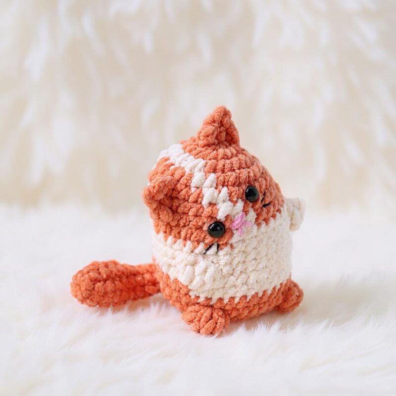 Tilted Head Cat Amigurumi Crochet Pattern Bundle - Adorable DIY Stuffed Animal Toys - Instant Download PDF - Image 2
