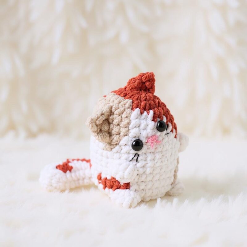 Tilted Head Cat Amigurumi Crochet Pattern Bundle - Adorable DIY Stuffed Animal Toys - Instant Download PDF - Image 6