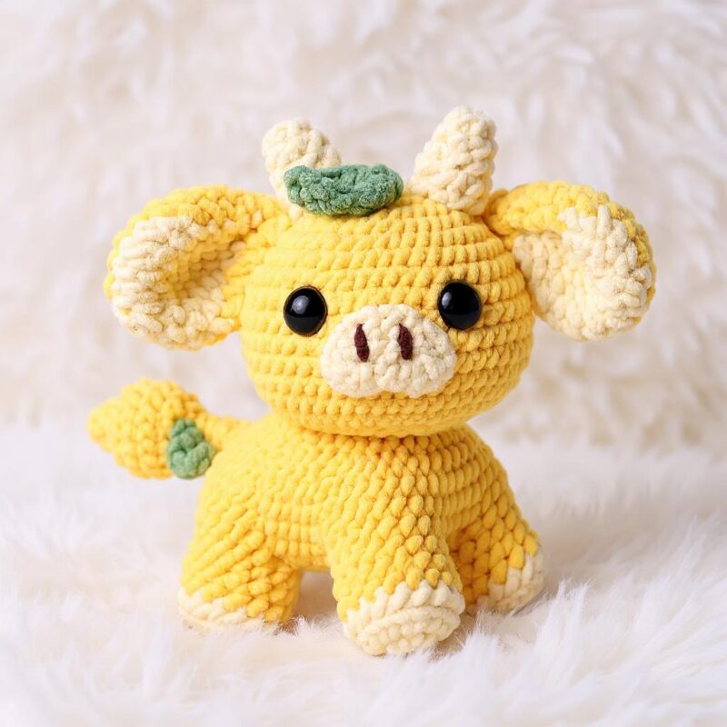Sweet Treat Cows Amigurumi Crochet Pattern - Adorable DIY Stuffed Animal Toy - Instant Download PDF - Image 3