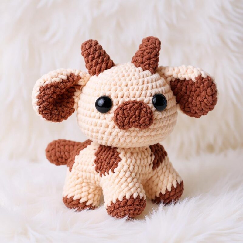 Sweet Treat Cows Amigurumi Crochet Pattern - Adorable DIY Stuffed Animal Toy - Instant Download PDF - Image 4
