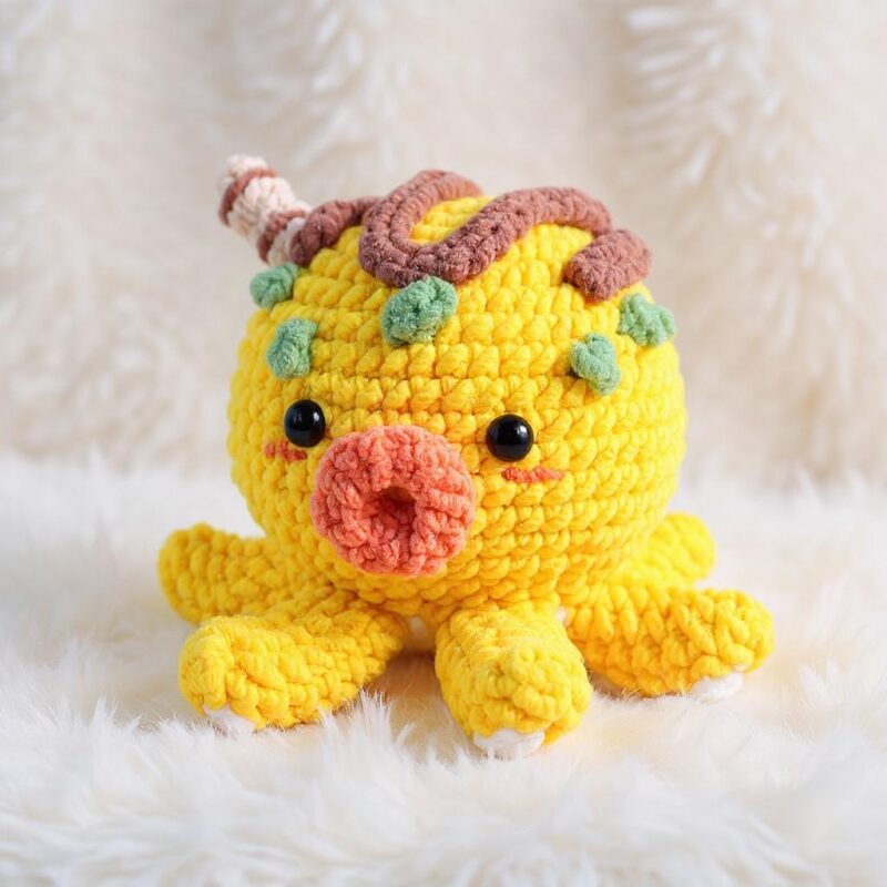 Tako the Octopus Amigurumi Crochet Pattern Bundle - Adorable DIY Stuffed Animal Toys - Instant Download PDF - Image 4