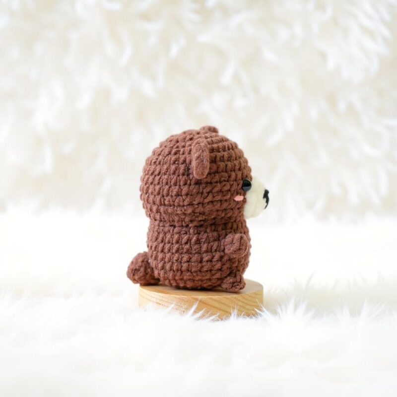 Teddy Bear Amigurumi Crochet Pattern - Adorable Low-Sew - DIY Stuffed Animal Toy - Instant Download PDF - Image 2