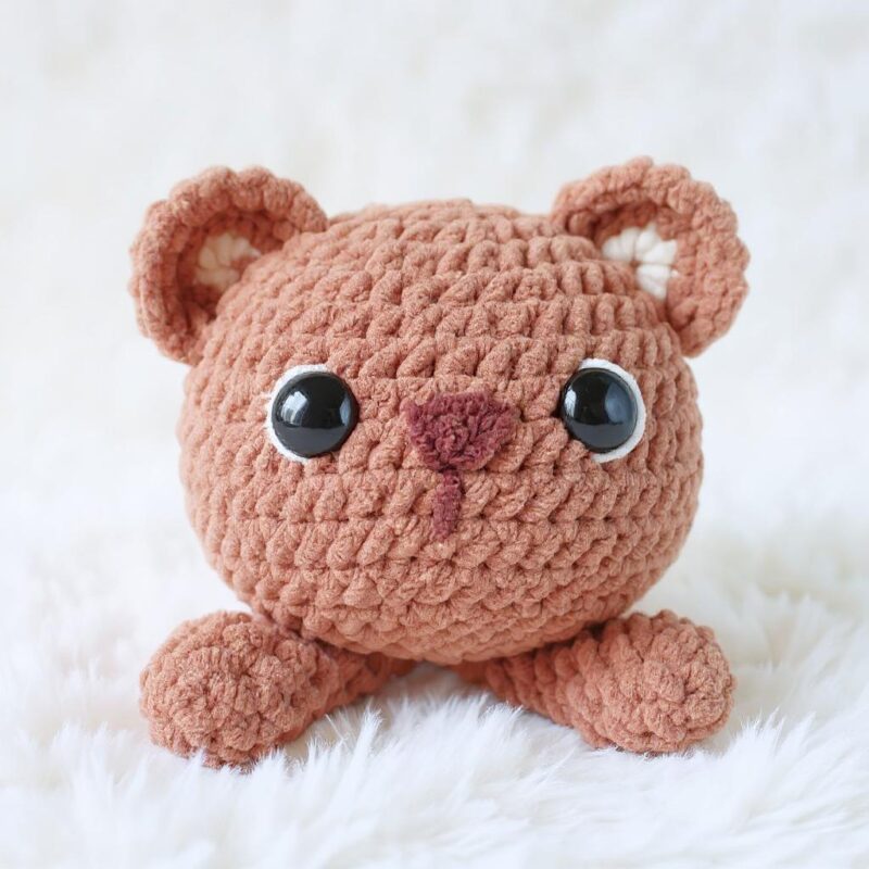 Teddy Bear Picnic Amigurumi Crochet Pattern - Adorable DIY Stuffed Animal Toy - Instant Download PDF - Image 3