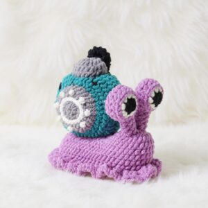 TeleSnail Amigurumi Crochet Pattern - Adorable DIY Stuffed Animal Toy - Instant Download PDF