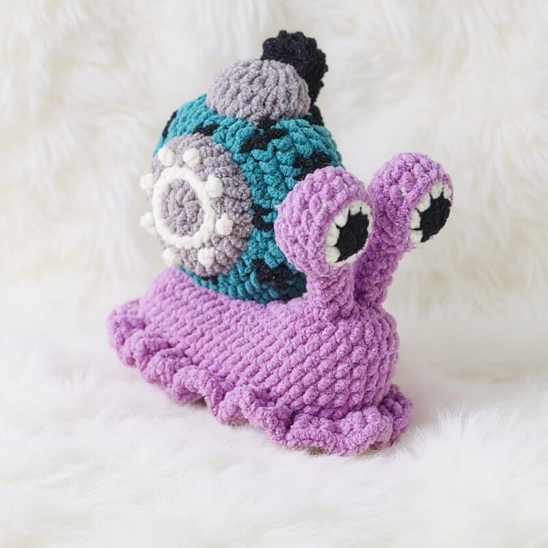 TeleSnail Amigurumi Crochet Pattern - Adorable DIY Stuffed Animal Toy - Instant Download PDF - Image 2