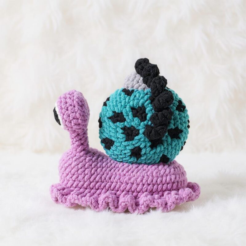 TeleSnail Amigurumi Crochet Pattern - Adorable DIY Stuffed Animal Toy - Instant Download PDF - Image 4