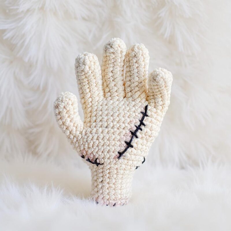Crawling Hand Amigurumi Crochet Pattern - Spooky Fun - DIY Stuffed Toy - Instant Download PDF - Image 4