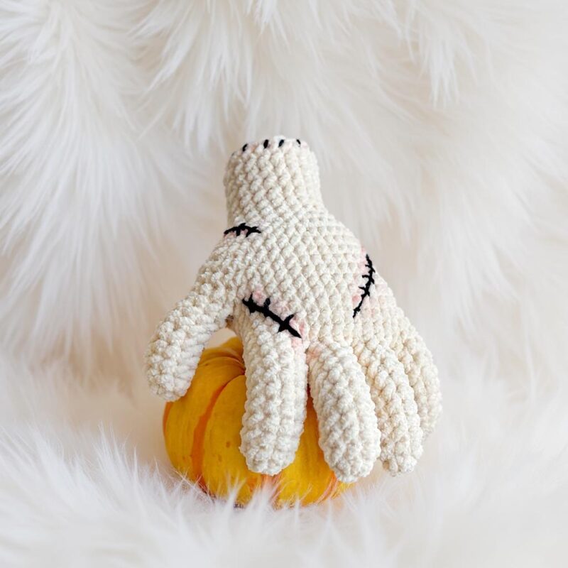 Crawling Hand Amigurumi Crochet Pattern - Spooky Fun - DIY Stuffed Toy - Instant Download PDF - Image 5