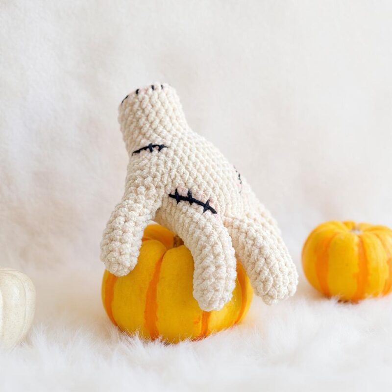 Crawling Hand Amigurumi Crochet Pattern - Spooky Fun - DIY Stuffed Toy - Instant Download PDF - Image 6