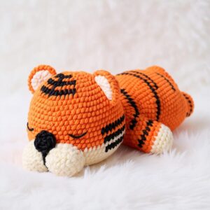 Tiger Amigurumi Crochet Pattern - Adorable DIY Stuffed Animal Toy - Instant Download PDF