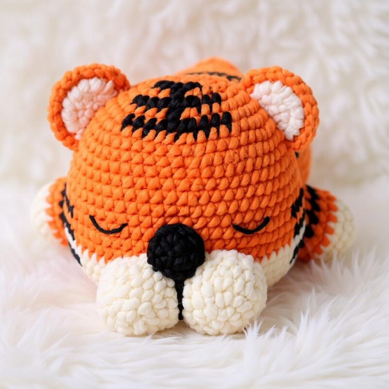 Tiger Amigurumi Crochet Pattern - Adorable DIY Stuffed Animal Toy - Instant Download PDF - Image 3