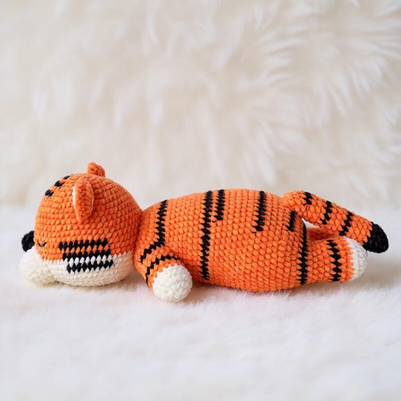 Tiger Amigurumi Crochet Pattern - Adorable DIY Stuffed Animal Toy - Instant Download PDF - Image 4