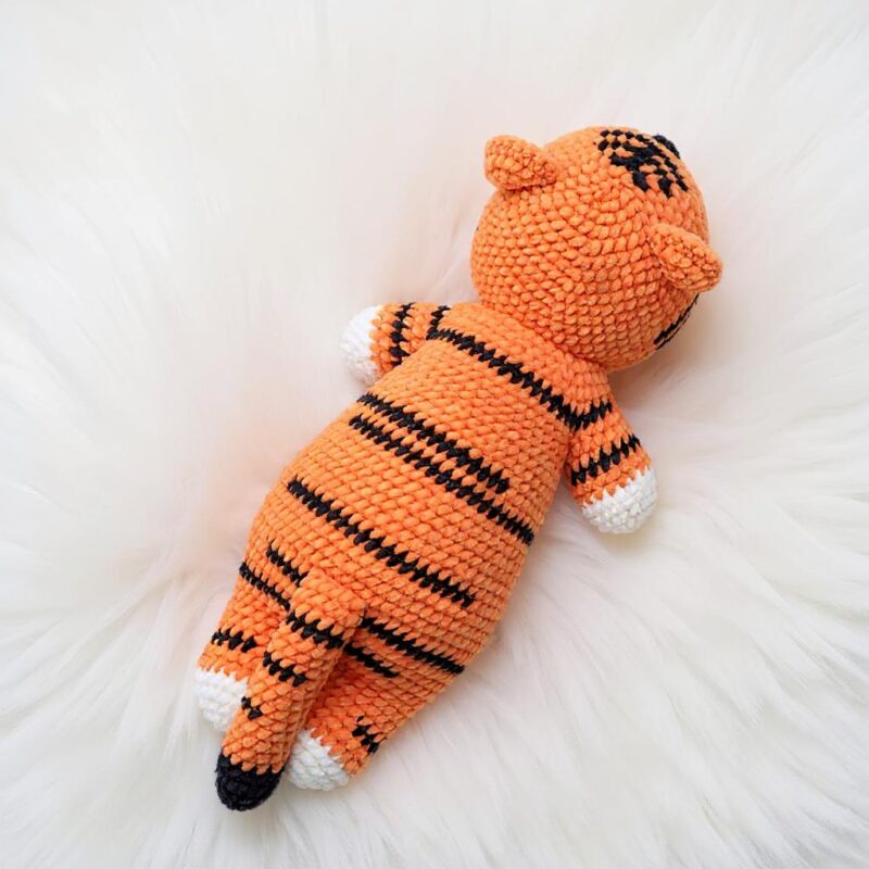 Tiger Amigurumi Crochet Pattern - Adorable DIY Stuffed Animal Toy - Instant Download PDF - Image 5