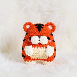 Tiger Amigurumi Crochet Pattern - Adorable DIY Stuffed Animal Toy - Instant Download PDF