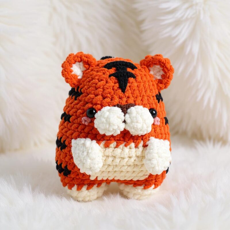 Tiger Amigurumi Crochet Pattern - Adorable DIY Stuffed Animal Toy - Instant Download PDF - Image 2
