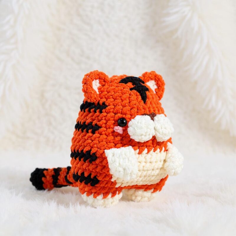 Tiger Amigurumi Crochet Pattern - Adorable DIY Stuffed Animal Toy - Instant Download PDF - Image 3
