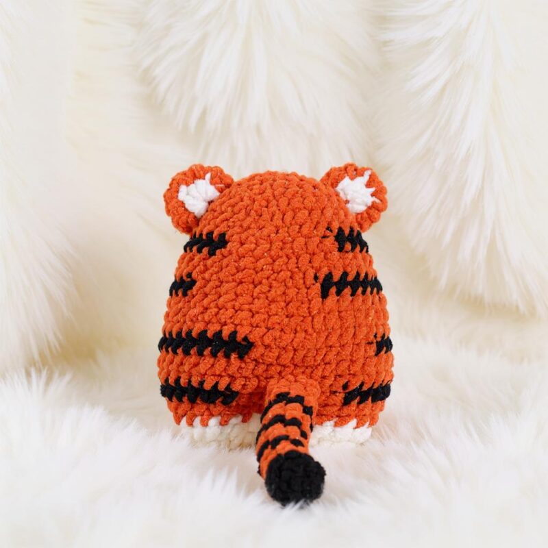 Tiger Amigurumi Crochet Pattern - Adorable DIY Stuffed Animal Toy - Instant Download PDF - Image 4