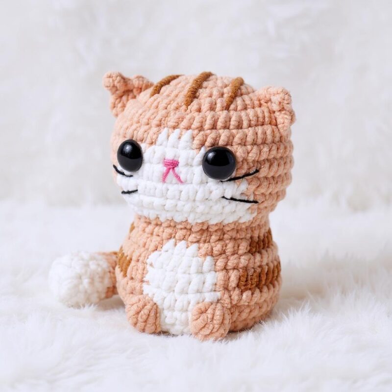 Tiny Cats Bundle Amigurumi Crochet Pattern - Adorable DIY Stuffed Animal Toys - Instant Download PDF - Image 3