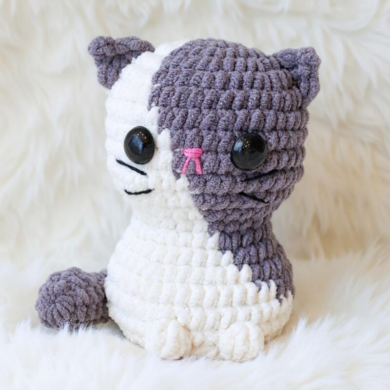 Tiny Cats Bundle Amigurumi Crochet Pattern - Adorable DIY Stuffed Animal Toys - Instant Download PDF - Image 7