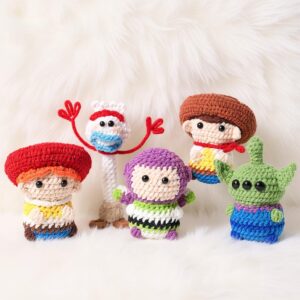 Toyland Adventures Amigurumi Crochet Pattern Bundle - Whimsical DIY Stuffed Animal Toys - Instant Download PDF