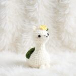 Tranquil Bloom Llama Amigurumi Crochet Pattern - Low-Sew - DIY Stuffed Animal Toy - Instant Download PDF