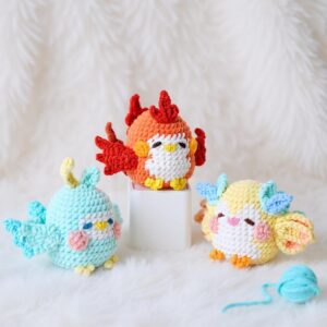 Sun, Cloud & Rainbow Amigurumi Crochet Pattern Bundle - Adorable DIY Sky Toys - Instant Download PDF
