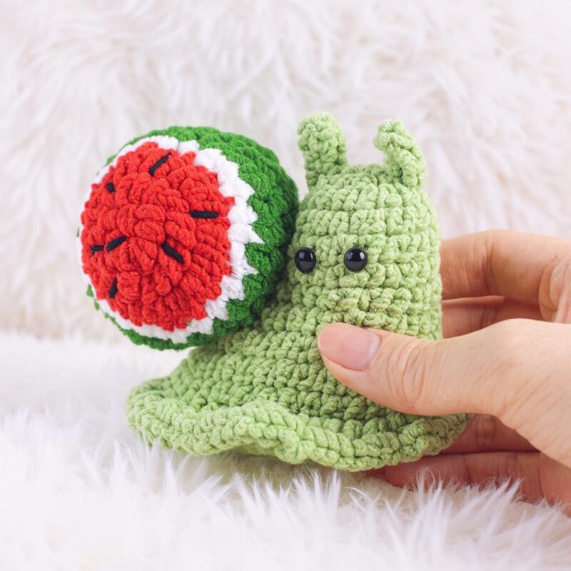 Tropical Snails Amigurumi Crochet Pattern Bundle - Adorable DIY Stuffed Animal Toys - Instant Download PDF - Image 2