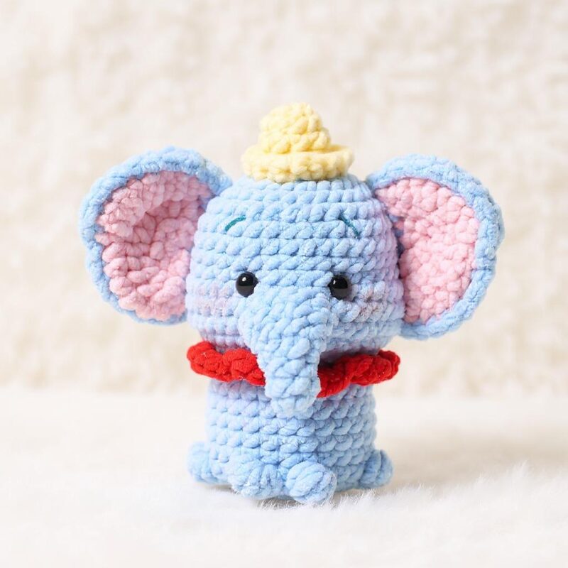 Trunky the Elephant Amigurumi Crochet Pattern - Adorable - DIY Stuffed Animal Toy - Instant Download PDF - Image 2