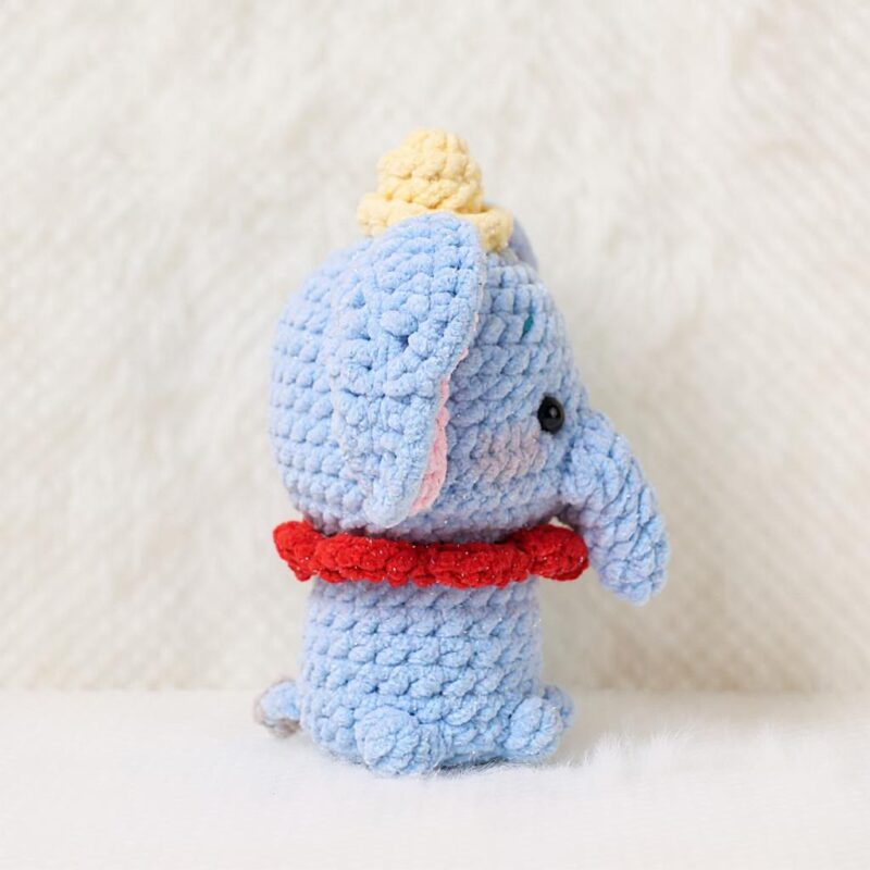 Trunky the Elephant Amigurumi Crochet Pattern - Adorable - DIY Stuffed Animal Toy - Instant Download PDF - Image 5