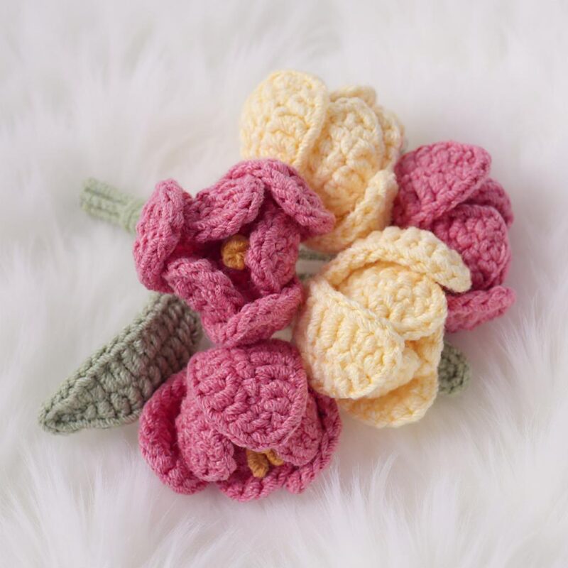 Tulip Shiba Inu Pot Amigurumi Crochet Pattern - Adorable DIY Stuffed Animal Toy - Instant Download PDF - Image 5