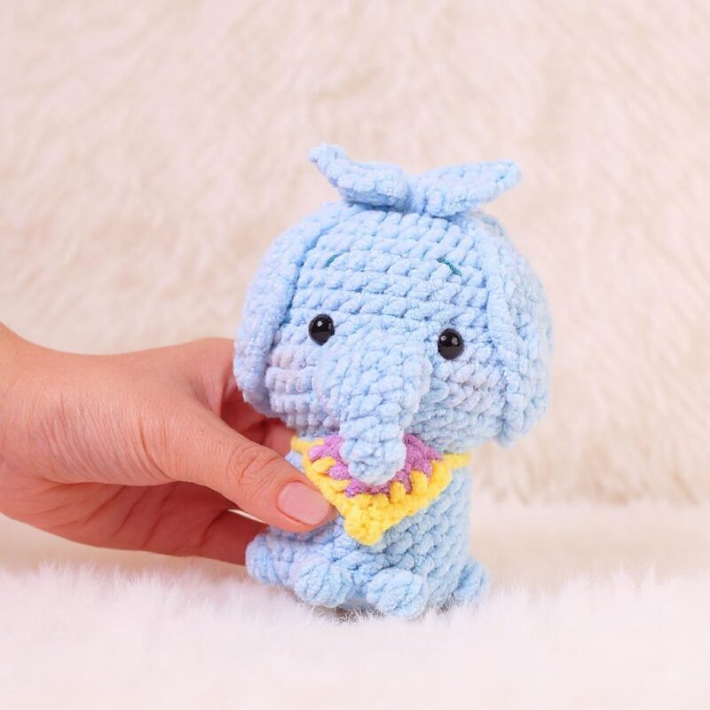 Twistie the Elephant Amigurumi Crochet Pattern - Adorable DIY Stuffed Animal Toy - Instant Download PDF - Image 2