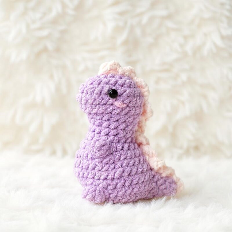 Tyrannosaurus Amigurumi Crochet Pattern - No-Sew - DIY Stuffed Dinosaur Toy - Instant Download PDF